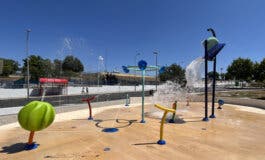 Así es el nuevo parque infantil de agua de Paracuellos de Jarama