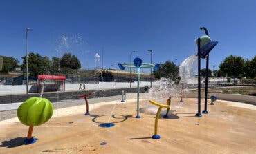 Así es el nuevo parque infantil de agua de Paracuellos de Jarama