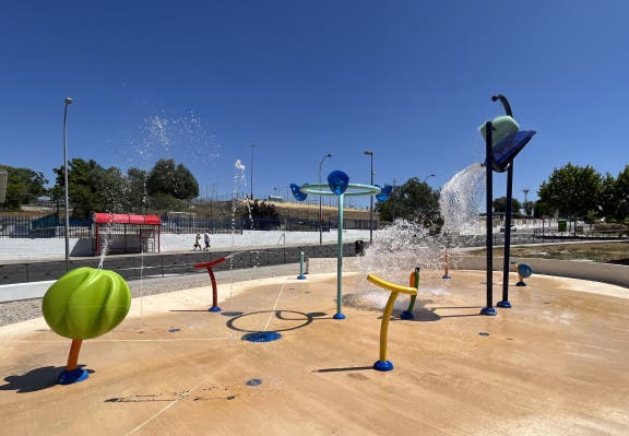 Así es el nuevo parque infantil de agua de Paracuellos de Jarama