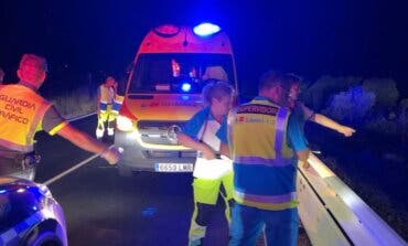 Muere un motorista de 45 años en un accidente en la M-523