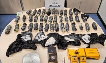 Se compra un piso en Vicálvaro y encuentra dentro una maleta con 6 kilos de cristal