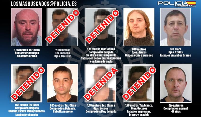 Detenido en Madrid uno de los 10 fugitivos más buscados en España por un asesinato cometido en México
