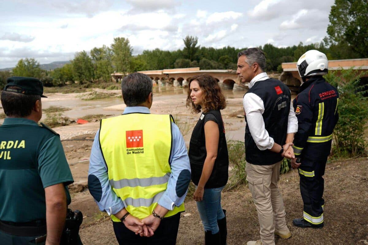 La Comunidad de Madrid aprueba 42 millones para construir tres nuevos puentes y reparar carreteras afectadas por la DANA