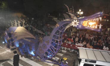 Steampunk, la carroza ganadora del 46 Desfile de Carrozas de las Fiestas de Azuqueca 