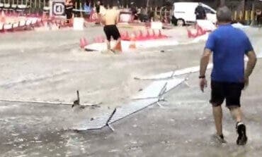 Las tormentas mantienen en alerta a Madrid y Guadalajara y vuelven a inundar Arganda