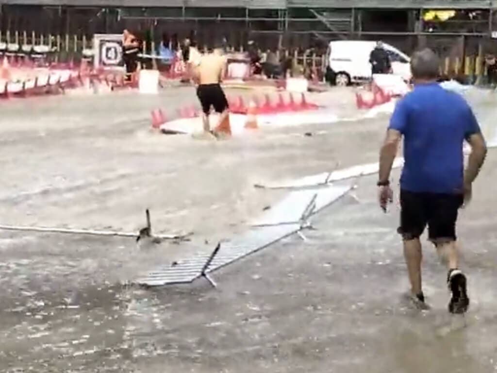 Las tormentas mantienen en alerta a Madrid y Guadalajara y vuelven a inundar Arganda