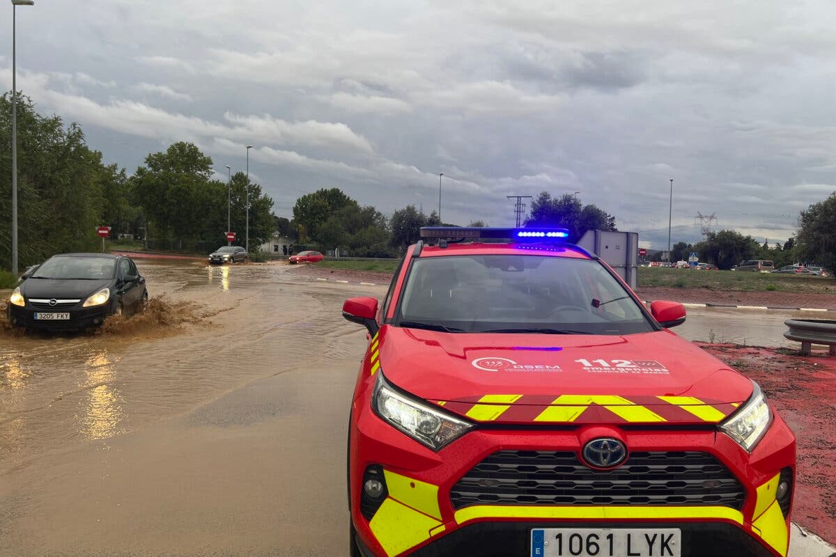 Madrid: La AEMET extiende la alerta amarilla por lluvias y tormentas hasta esta noche en toda la región