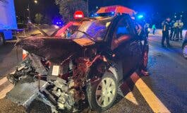 Muy grave un hombre de 40 años tras salir despedido de su coche en un accidente en la A-3