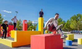 Torrejón de Ardoz presenta el primer circuito de parkour del Corredor del Henares