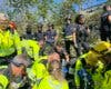 Muy grave un hombre tras ser golpeado por un tren de Cercanías cuando caminaba junto a las vías en Villaverde
