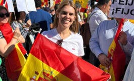 La alcaldesa de Alcalá participa en la manifestación en Madrid contra la amnistía