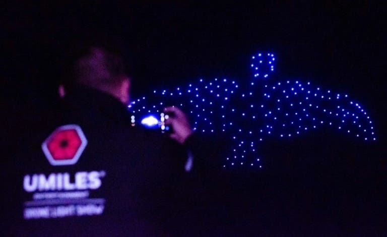 Un espectáculo con 120 drones iluminará el cielo de Alcalá de Henares este sábado