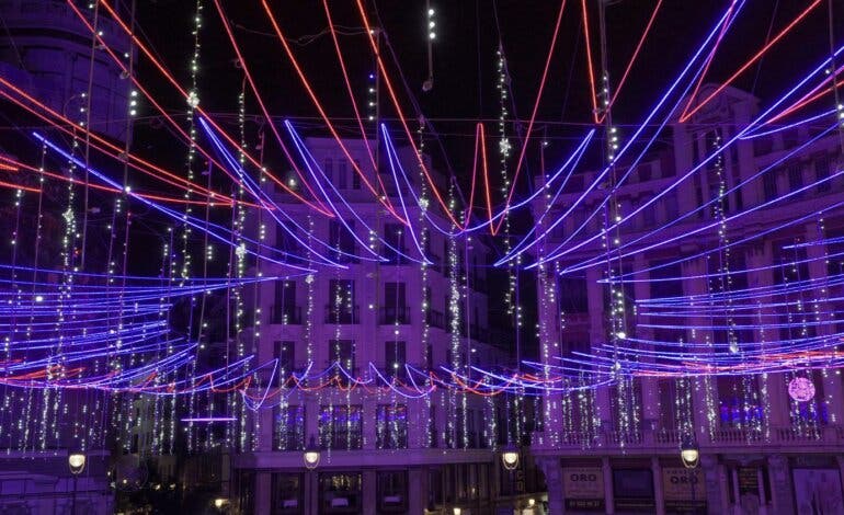 Madrid aumenta el presupuesto para las luces de Navidad que incorporarán más de una decena de novedades 