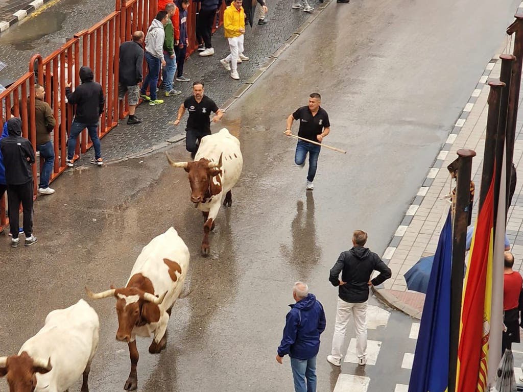 Un herido grave y cinco leves en los encierros de Arganda del Rey