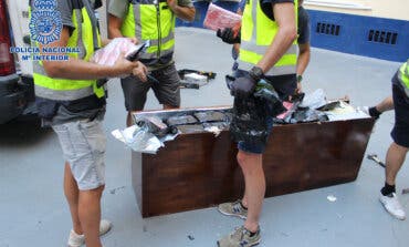 Madrid: Cae una banda que camufló 200 kilos de cocaína en muebles simulando mudanzas