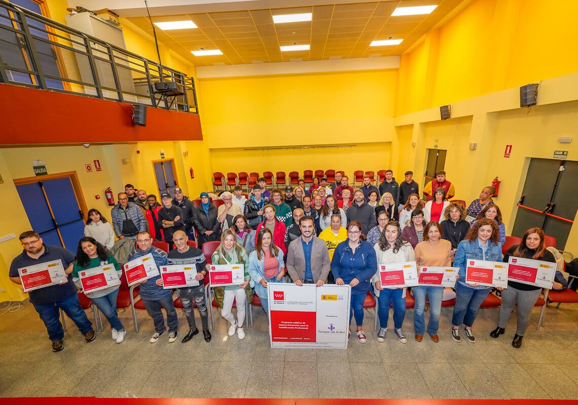 El Ayuntamiento de Torrejón de Ardoz contrata a 60 desempleados de la ciudad 