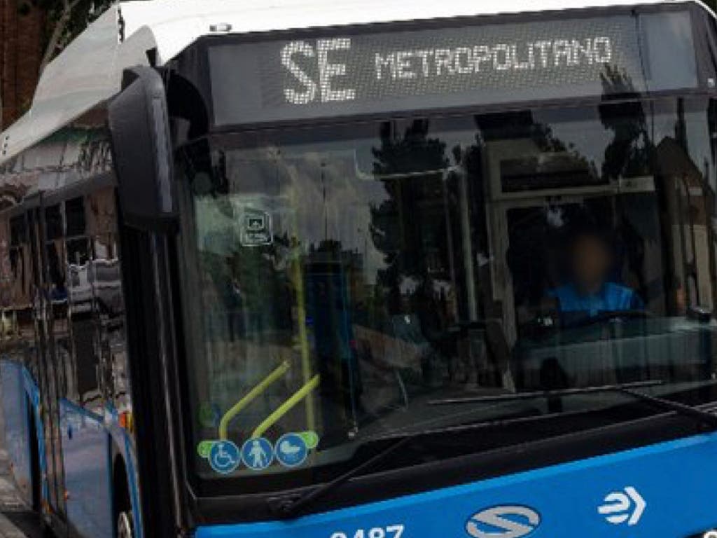 Autobuses gratuitos entre García Noblejas y Estadio Metropolitano por el corte de la L7 de Metro