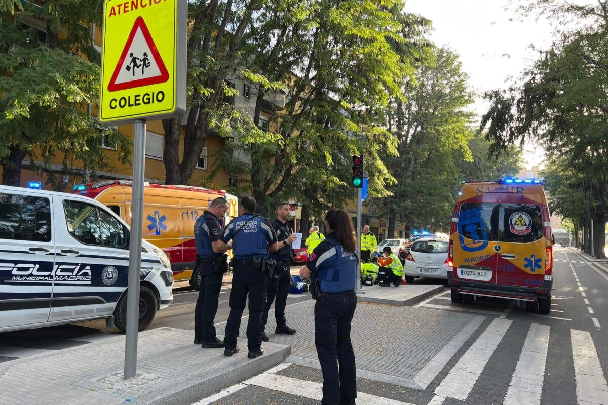 Madrid: Herido grave un hombre de 82 años tras ser atropellado en el Paseo de Yeserías