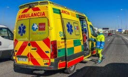 Muere un hombre en un accidente en la M-45, en San Fernando de Henares 