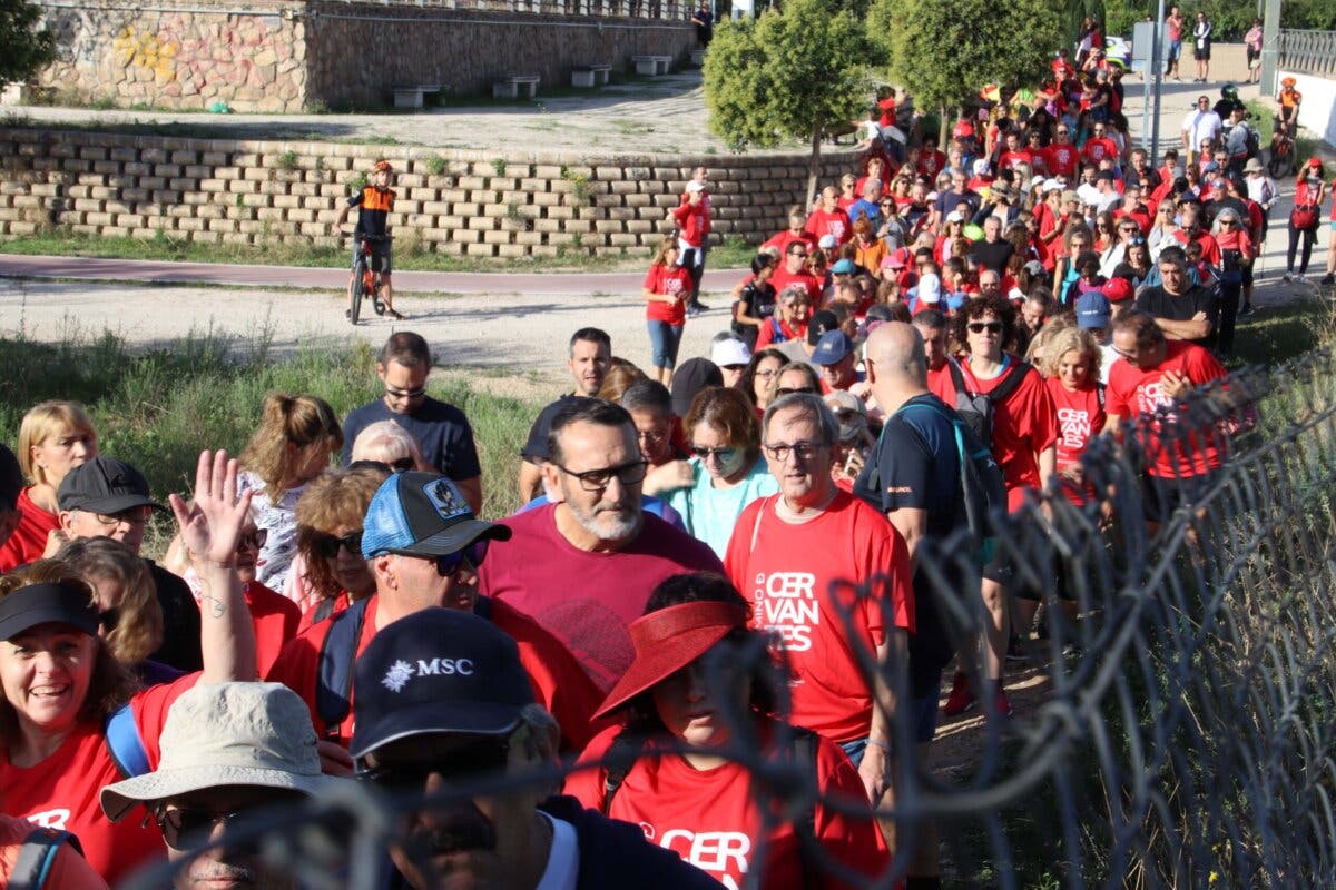 Más de 800 personas inauguraron la VII edición del Camino de Cervantes en Torrejón