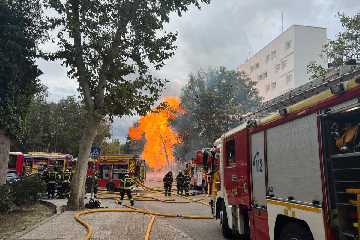 Madrid: Una explosión de gas obliga a desalojar un colegio mayor en Ciudad Universitaria