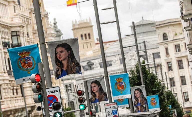 Madrid se blinda con 900 policías por la jura de Leonor: cortes de tráfico y alteraciones en 12 líneas de la EMT