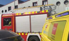 Un hombre se secciona un dedo y una mujer queda atrapada en una plancha en dos accidentes laborales en Alcorcón y Parla