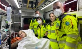 Una mujer da a luz en un VTC cuando se dirigía al hospital en Madrid