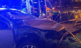 Tres heridos graves, dos de ellos menores, en un accidente en Leganés