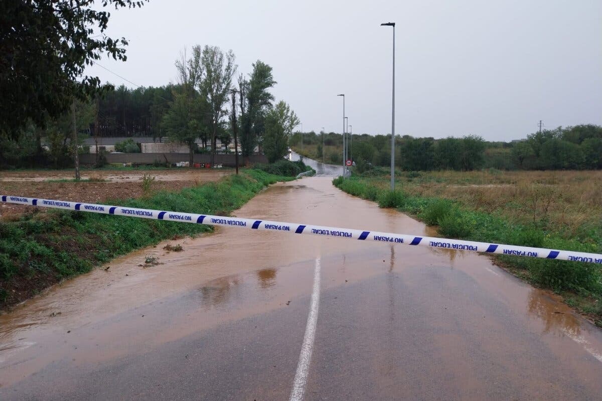 La lluvia y el viento dejan 98 incidencias en la provincia de Guadalajara