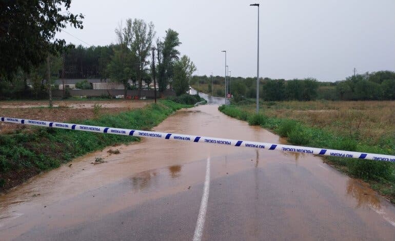 La lluvia y el viento dejan 98 incidencias en la provincia de Guadalajara
