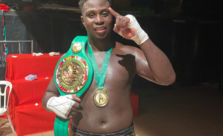 Torrejón: El torrejonero Jean Simón se proclama campeón del Mediterráneo WBC de muay-thai