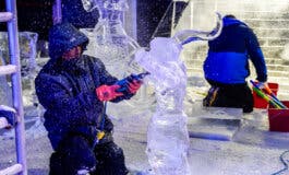 Los mejores escultores de hielo del mundo preparan Ice Festival en Torrejón de Ardoz