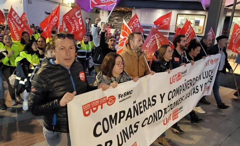 Tercer día de huelga de logística en Guadalajara: los sindicatos amenazan con hacerla indefinida 