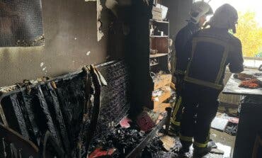 La batería de una bicicleta eléctrica provoca un incendio en una vivienda de Pozuelo de Alarcón