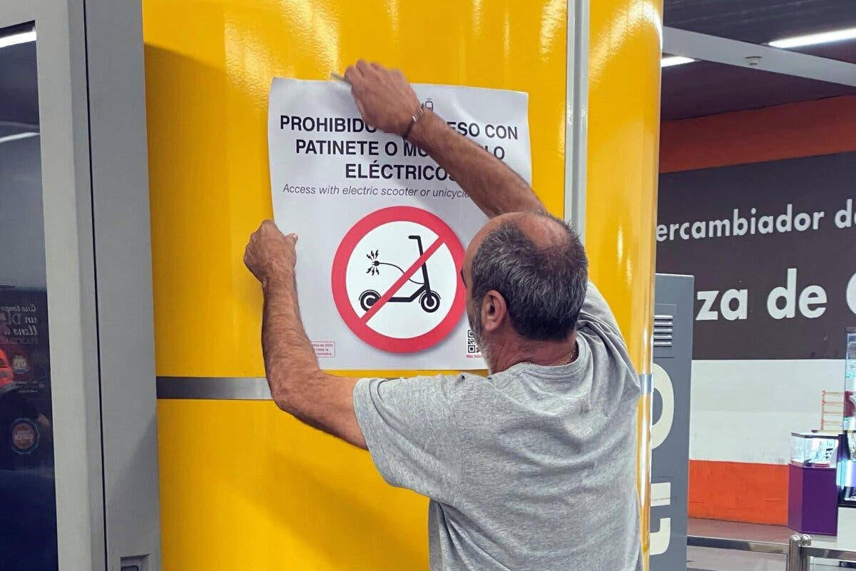 Madrid: Desde hoy, expulsión y multa de hasta 200 euros por acceder al Metro y autobuses con patinetes