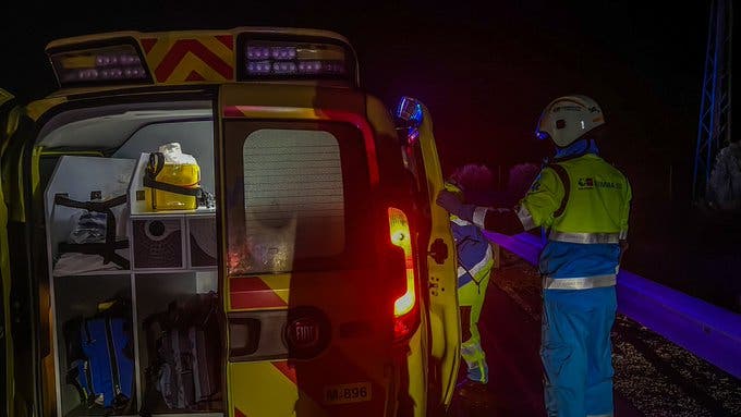 Muere un joven de 28 años atropellado en la A-3, en Perales de Tajuña