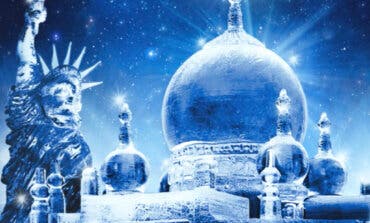 Las maravillas del mundo en esculturas de hielo en las Mágicas Navidades de Torrejón de Ardoz
