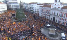 Directo | Concentración en la Puerta del Sol de Madrid contra la amnistía