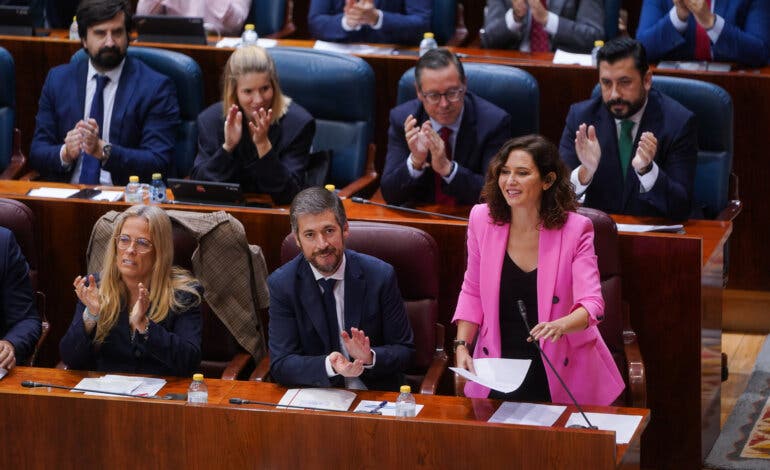 Ayuso tras ser acusada de insultar a Sánchez: «Sí, lo dije, dije me gusta la fruta»