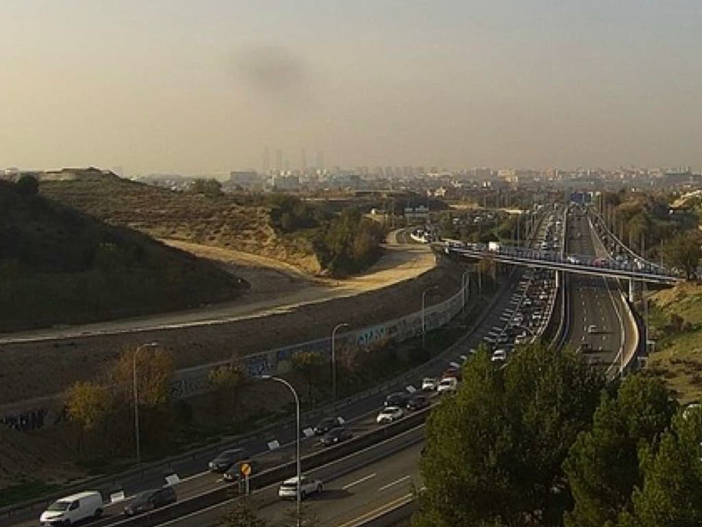 Corte total de la M-40 por el montaje del tablero central de un puente durante la madrugada del sábado al domingo