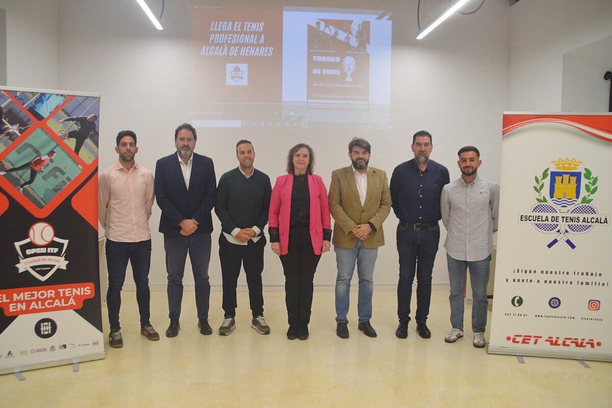 Alcalá de Henares acogerá el Open Internacional de Tenis Ciudad de Alcalá