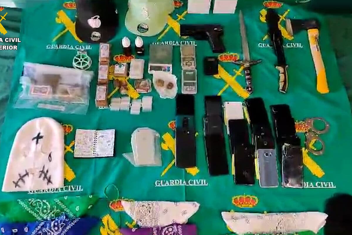 Duro golpe en Madrid a la banda latina de los Trinitarios con 10 detenidos en Valdemoro