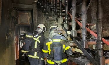 Arde una vivienda en Villarejo de Salvanés con una mujer en el interior que ha resultado ilesa