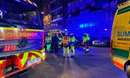 Siete vecinos intoxicados leves tras un incendio en una vivienda en Alcalá de Henares
