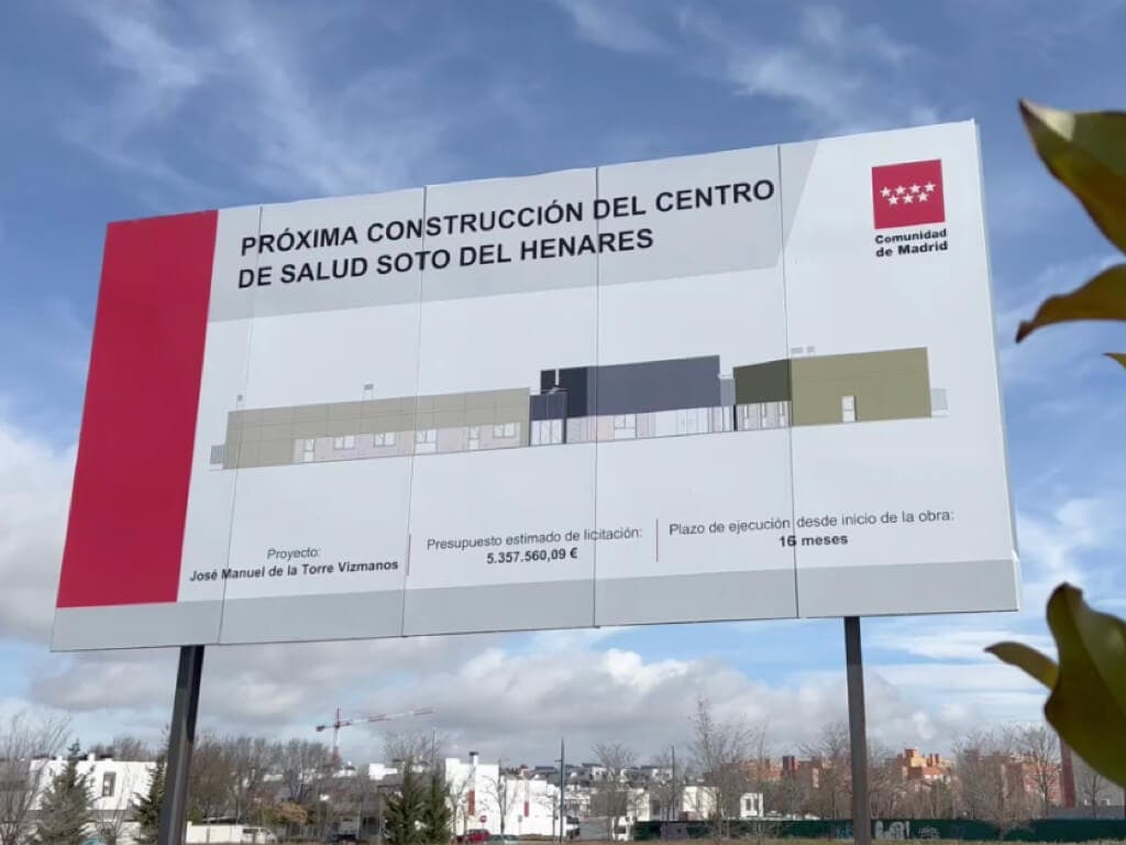 Torrejón de Ardoz contará con uno de los centros de salud más grandes de Madrid: las obras empiezan el próximo año 
