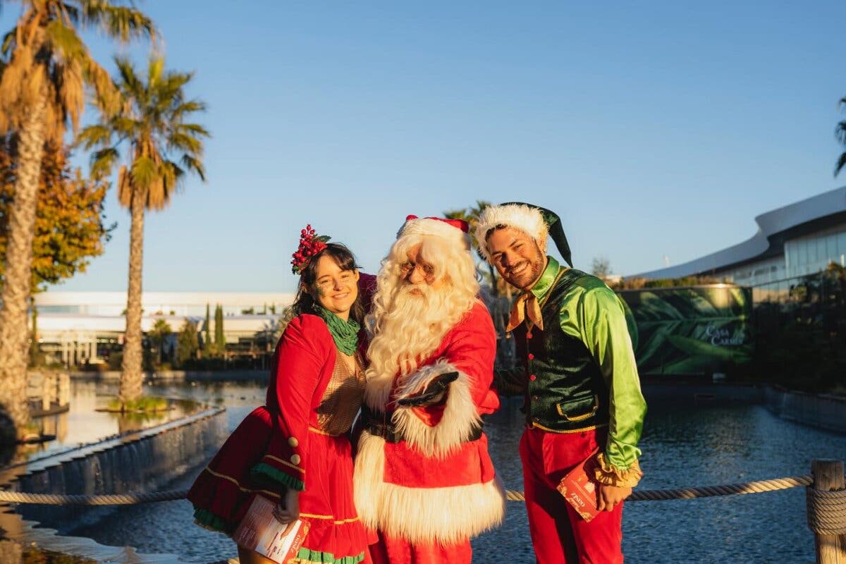 Papá Noel, conciertos, mercadillo navideño… así es la Navidad en Oasiz Madrid