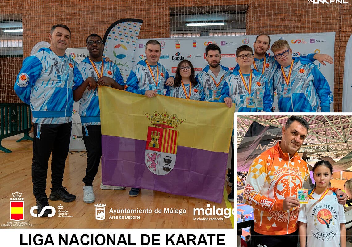 Un grupo de karatekas con diversidad funcional de Torrejón de Ardoz, entre los mejores de España
