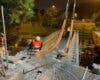 Afecciones al tráfico en la M-30 por la rehabilitación del puente de acceso al Palacio de la Moncloa 