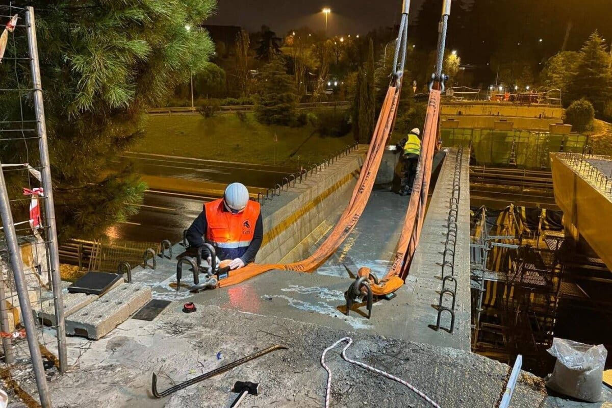 Afecciones al tráfico en la M-30 por la rehabilitación del puente de acceso al Palacio de la Moncloa 